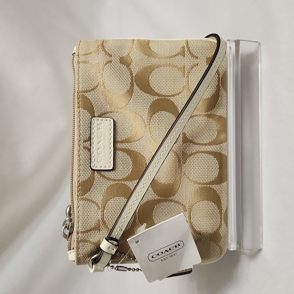 Coach Signature Small Wristlet - Picture 1 of 11